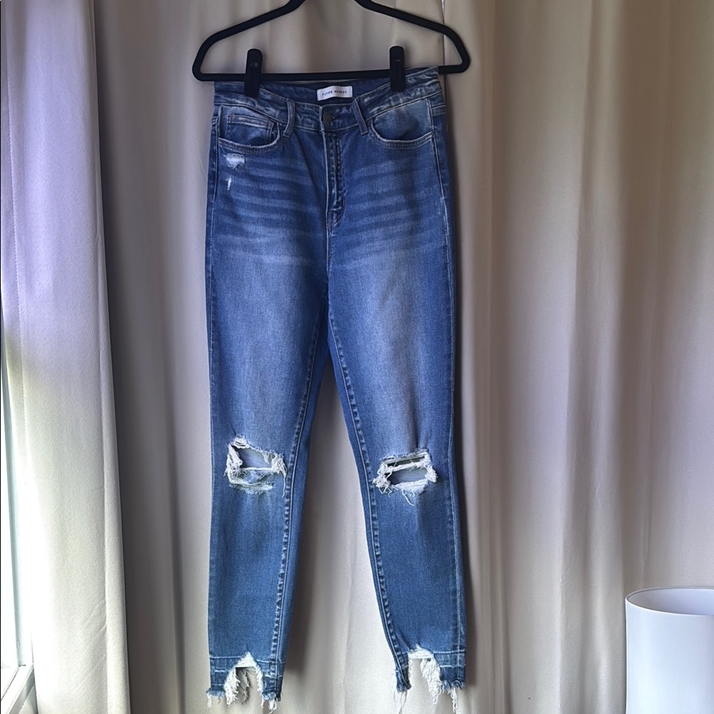Women's Flying Monkey Distressed Jeans
